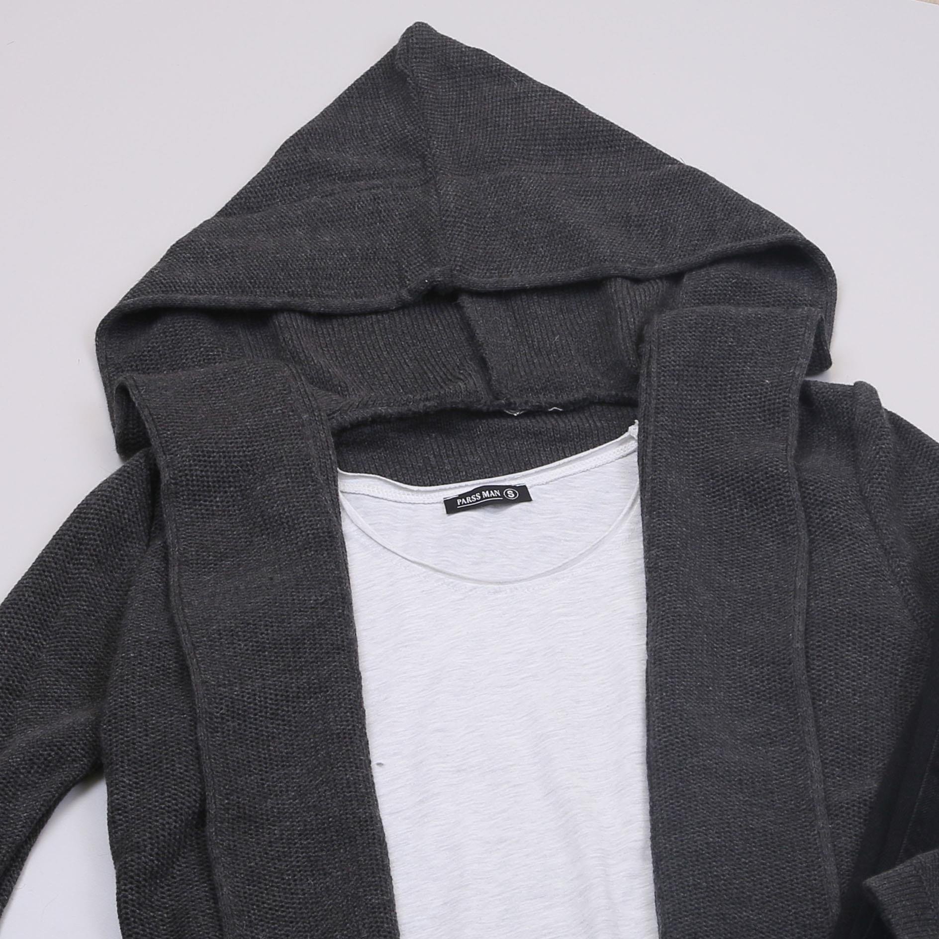 Füme Kapşonlu Hırka Tişört Pantolon Ayakkabı Kombin