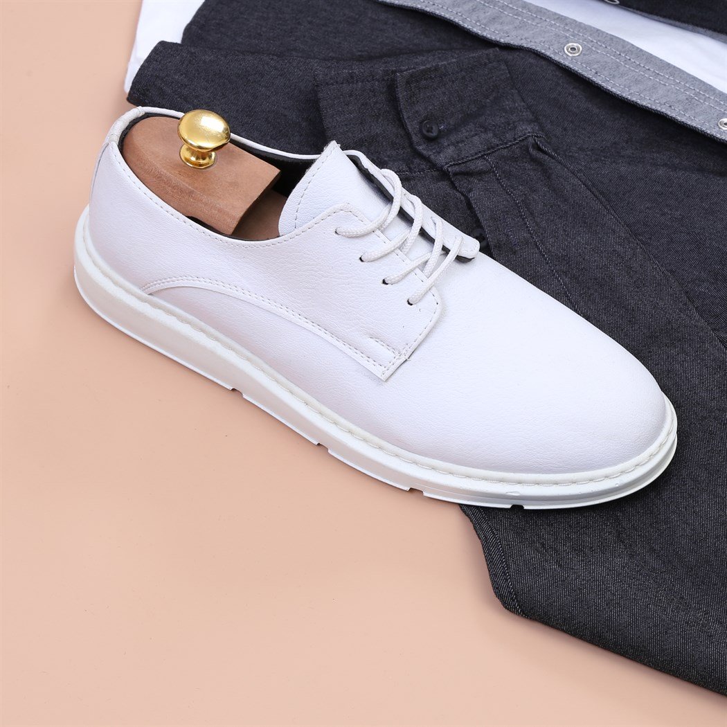 Füme Kapsonlu Kot Gömlek Pantolon Ayakkabı Kombini