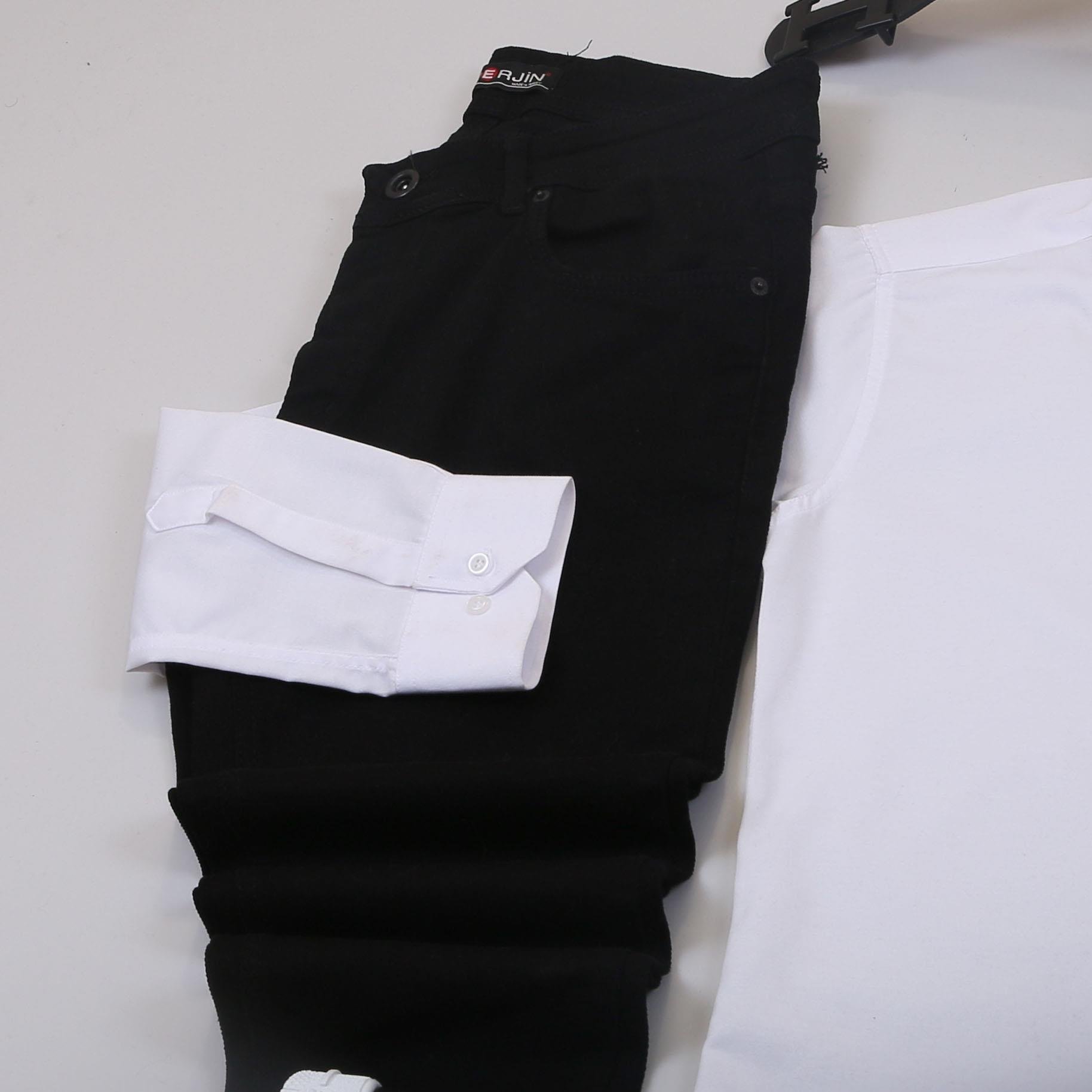 Füme Kaşe Kaban Gömlek Pantolon Ayakkabı Kombin