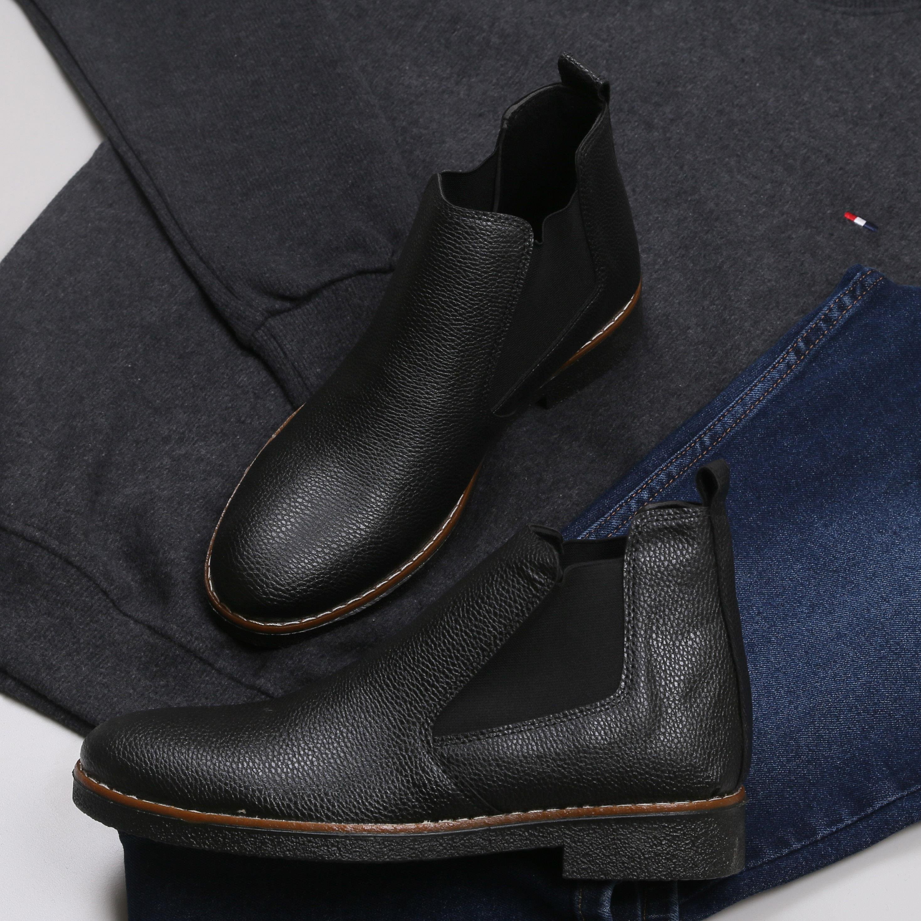 Füme Kazak Kot Pantolon Bot Kombini