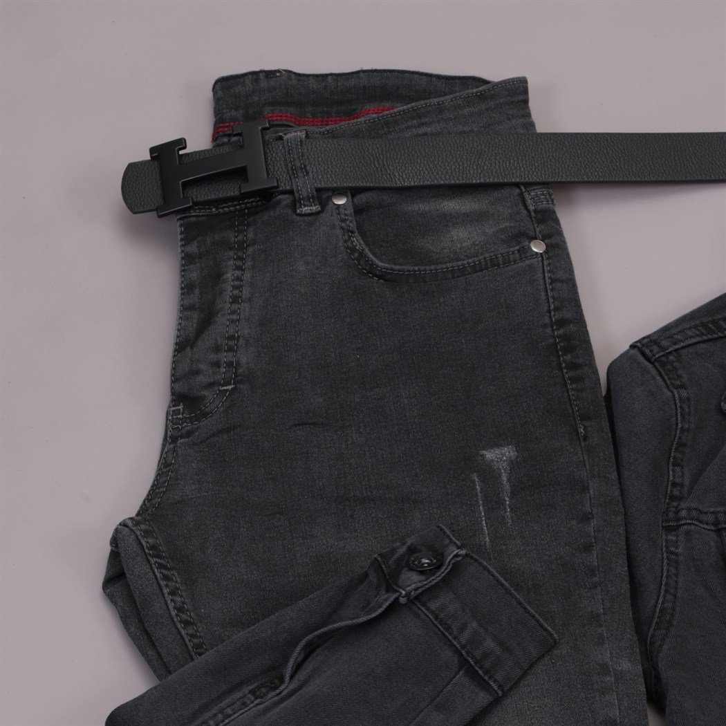 Füme Kot Ceket Ayakkabı Pantolon Kombini