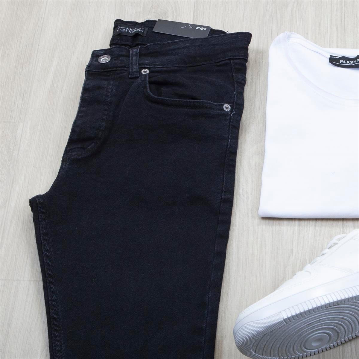 Füme Kot Ceket Tişört Pantolon Ayakkabı Kombin