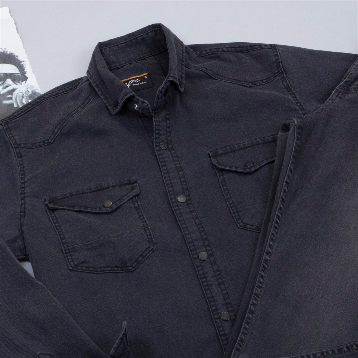 Füme Kot Gömlek Pantolon Bot Kombin