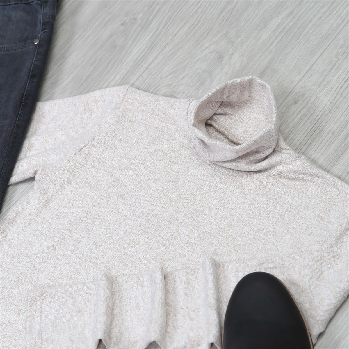 Füme Kot Kazak Bot Kombini