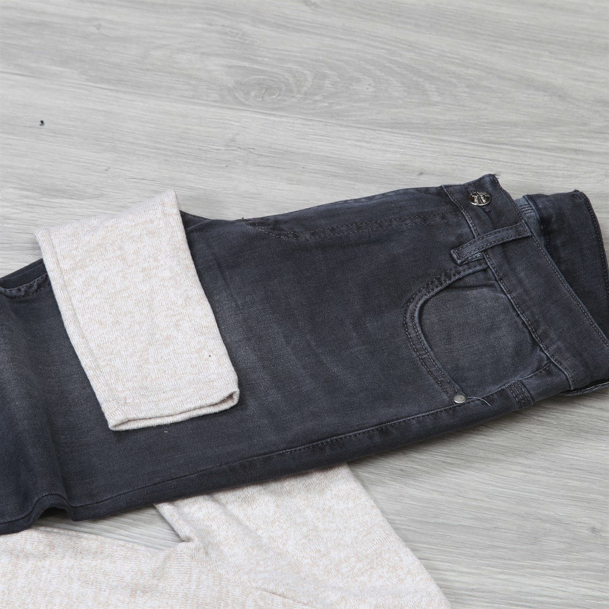 Füme Kot Kazak Bot Kombini