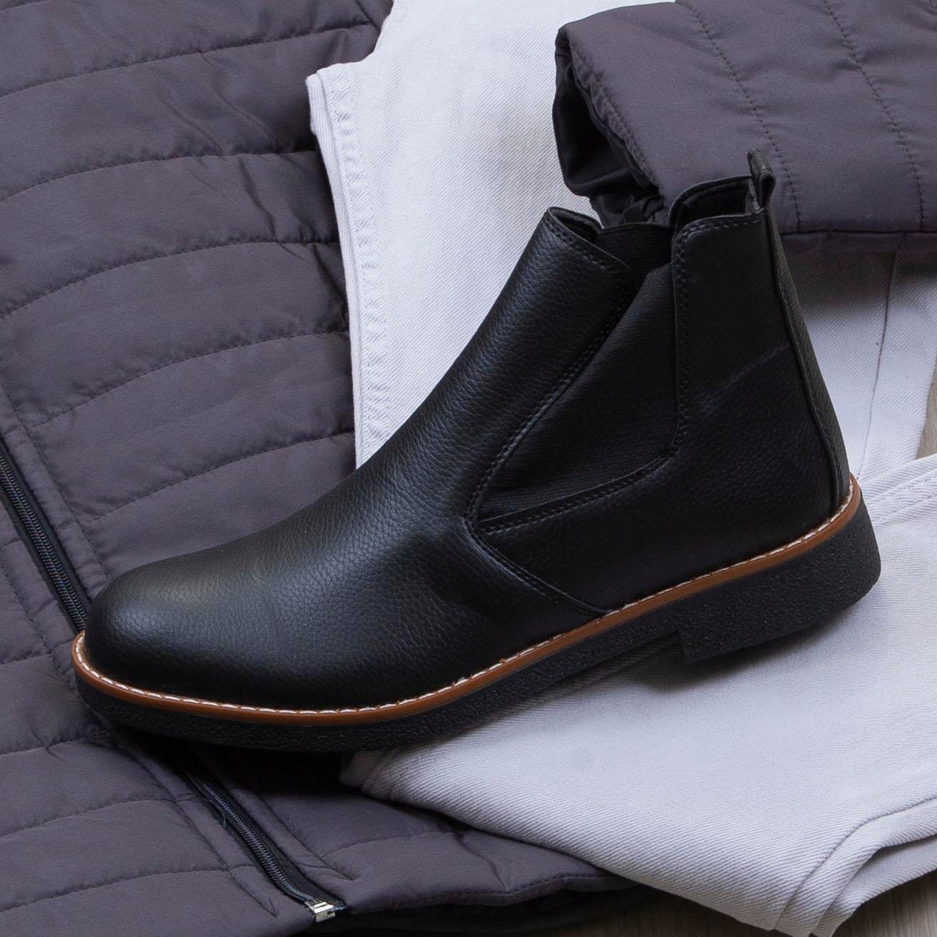 Füme Şişme Mont Boğazlı Body Pantolon Bot Kombin