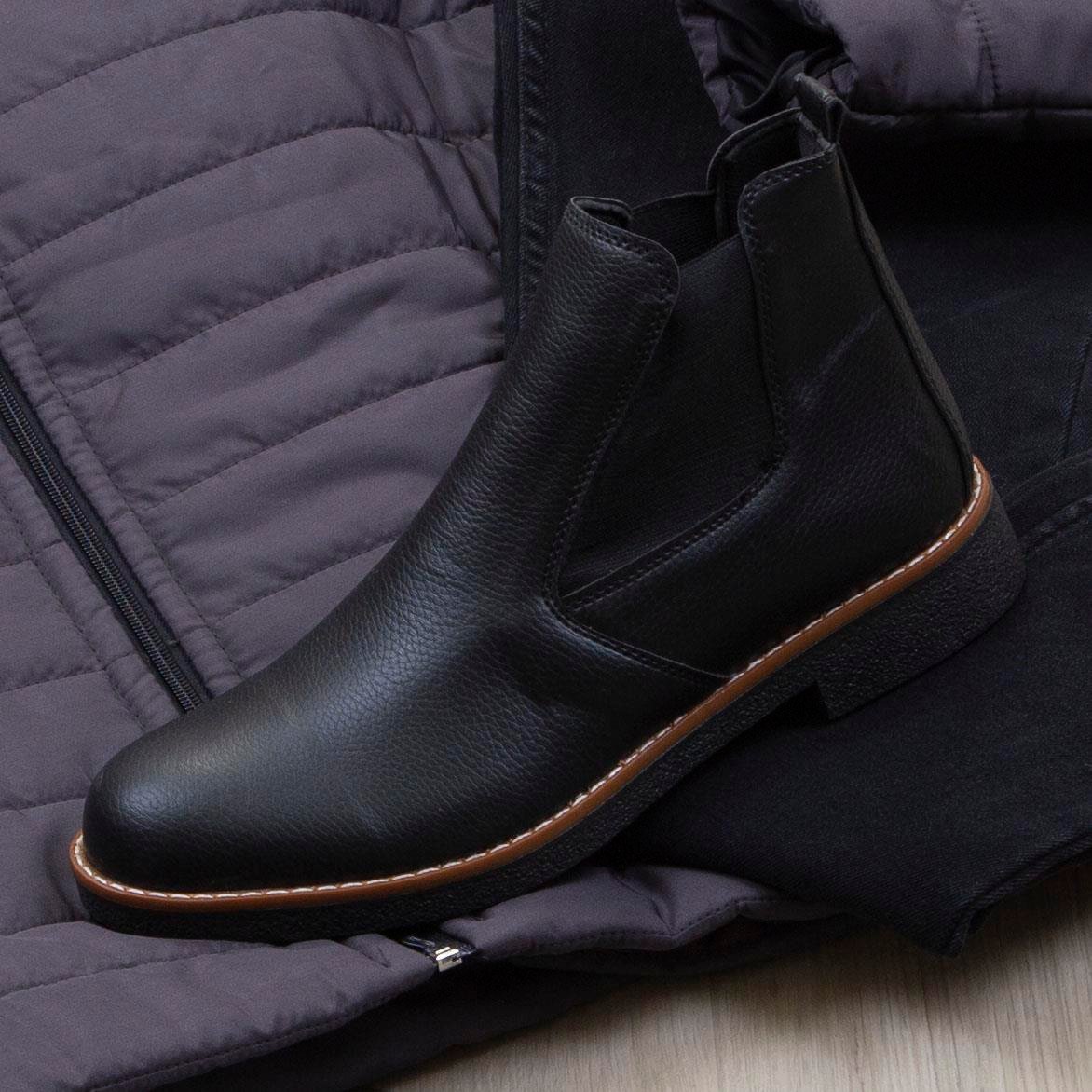 Füme Şişme Mont Boğazlı Body Pantolon Bot Kombin