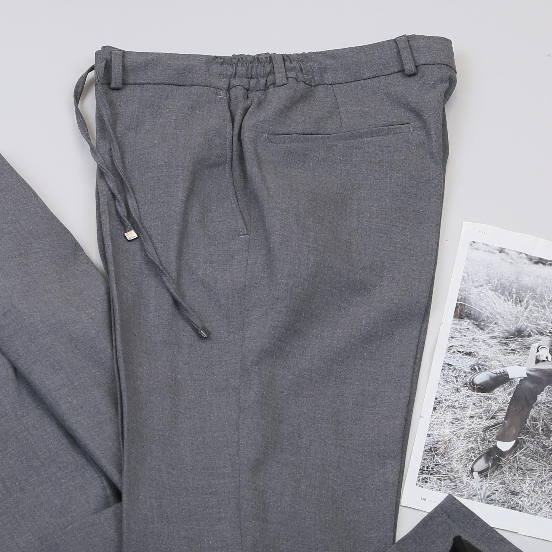 Füme Takım Elbise Kombini