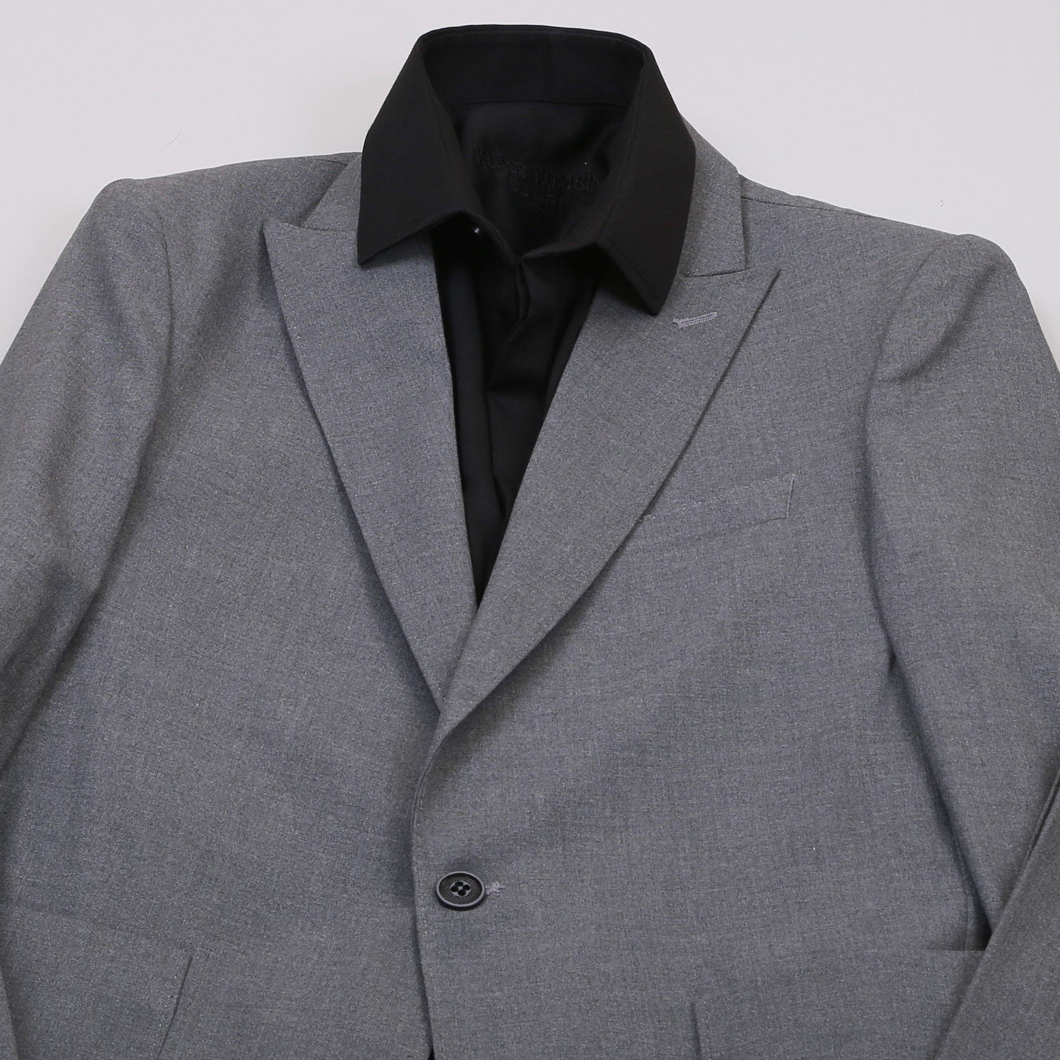 Füme Takım Elbise Kombini