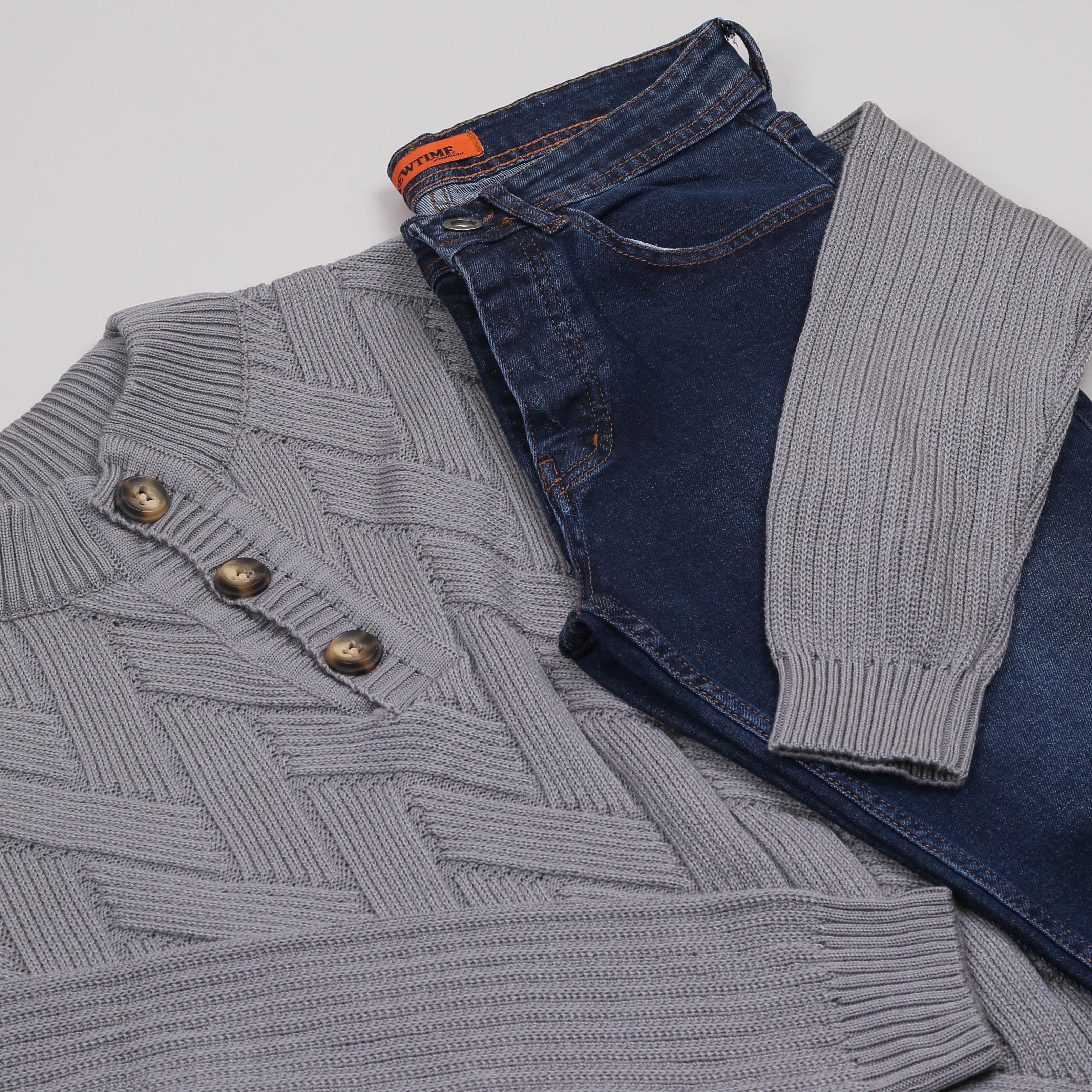 Füme Triko Kazak Kot Pantolon Bot Kombini