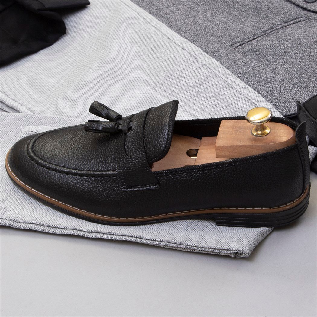 Füme Yelek Gömlek Pantolon Ayakkabı Kombin