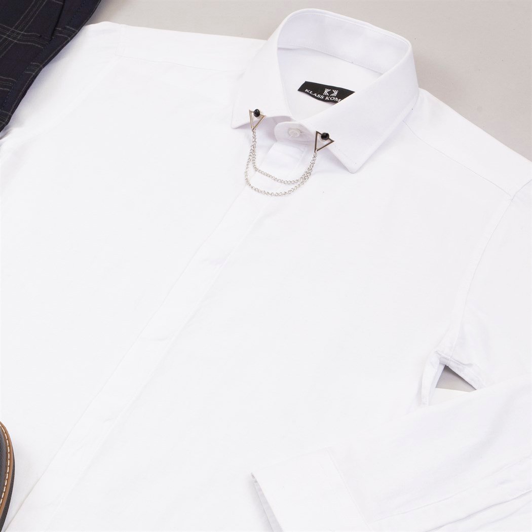 Gömlek Ekose Kumaş Pantolon Ayakkabı Kombin