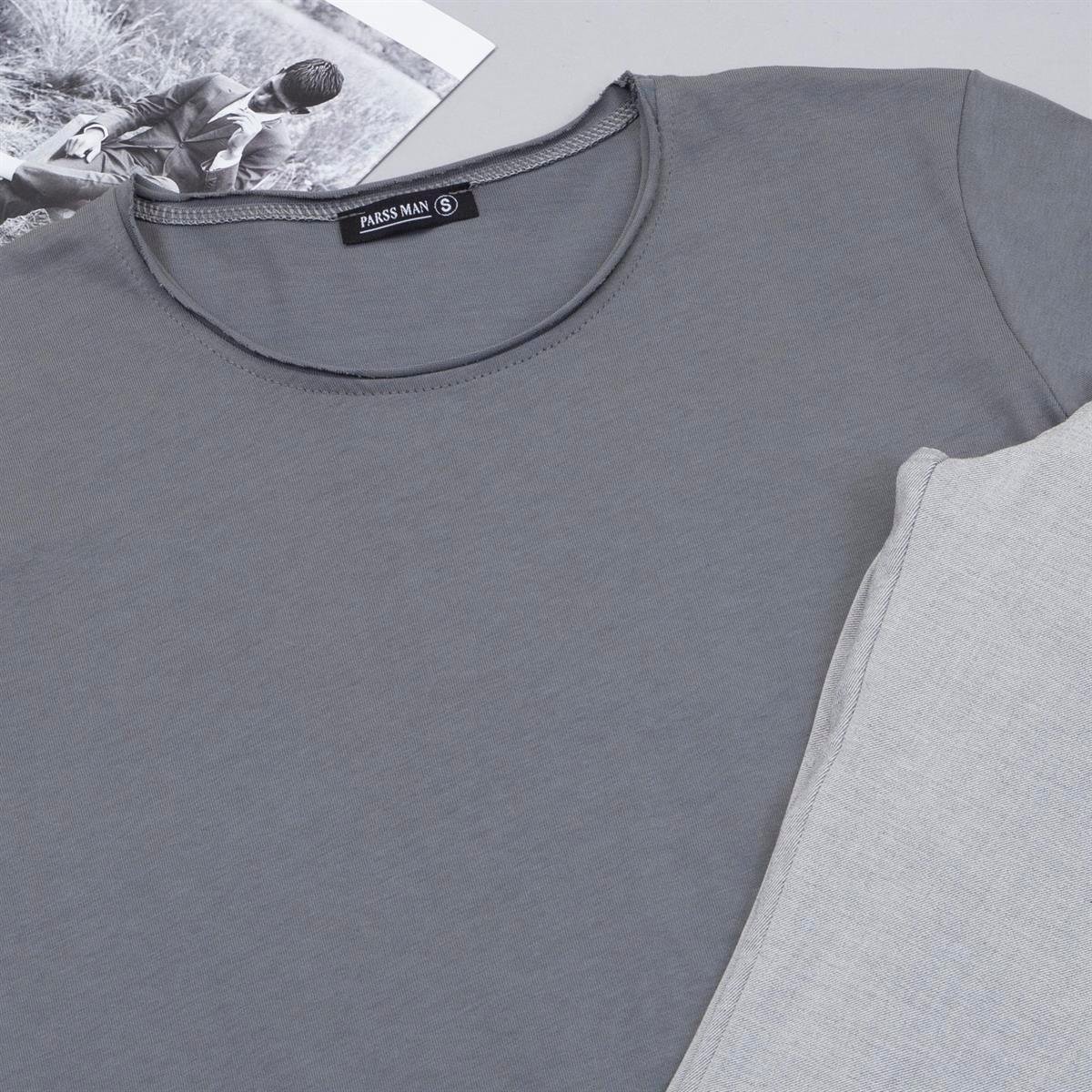 Gri Basic Tişört Pantolon Ayakkabı Kombin