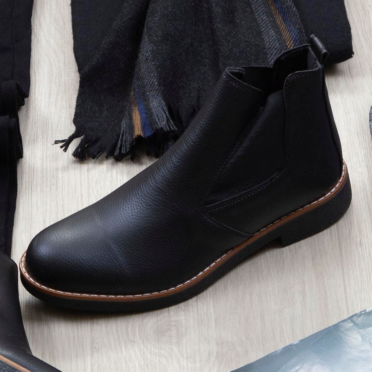 Gri Blazer Ceket Boğazlı Body Pantolon Bot Kombin