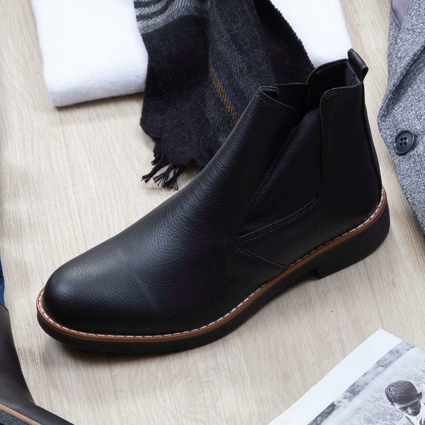 Gri Blazer Ceket Boğazlı Body Pantolon Bot Kombin