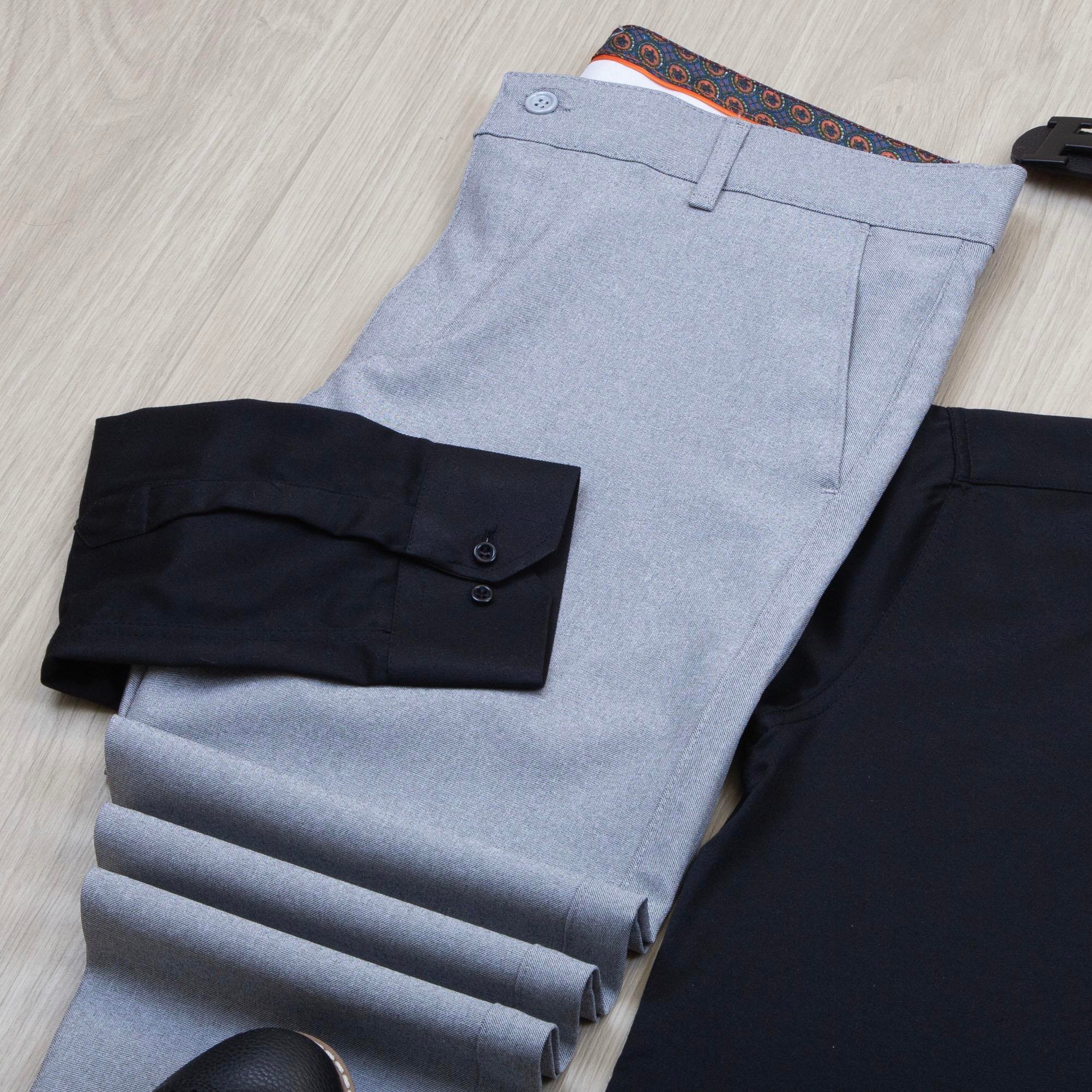 Gri Blazer Ceket Gömlek Pantolon Ayakkabı Kombin