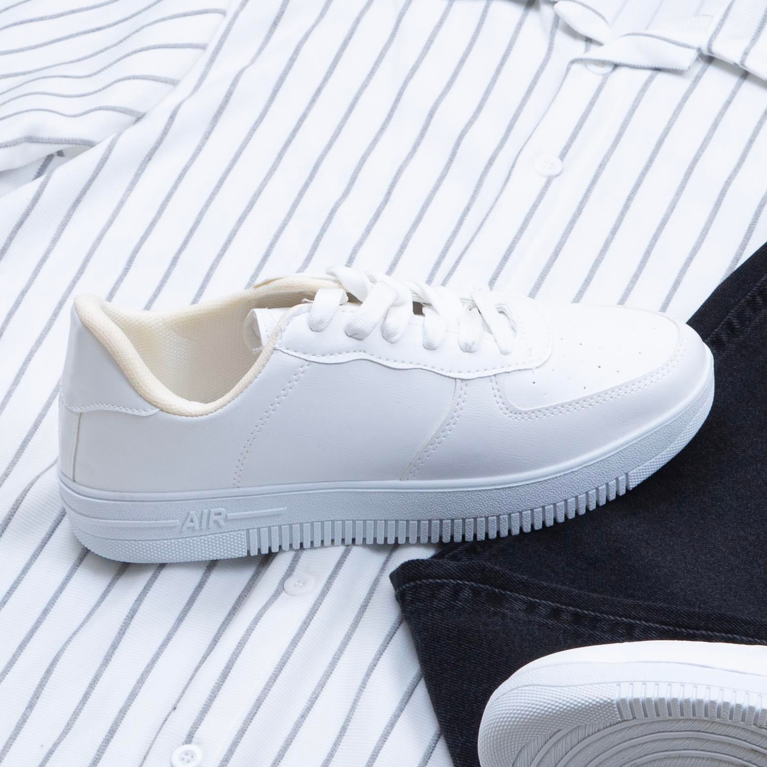 Gri Çizgili Gömlek Pantolon Ayakkabı Kombin