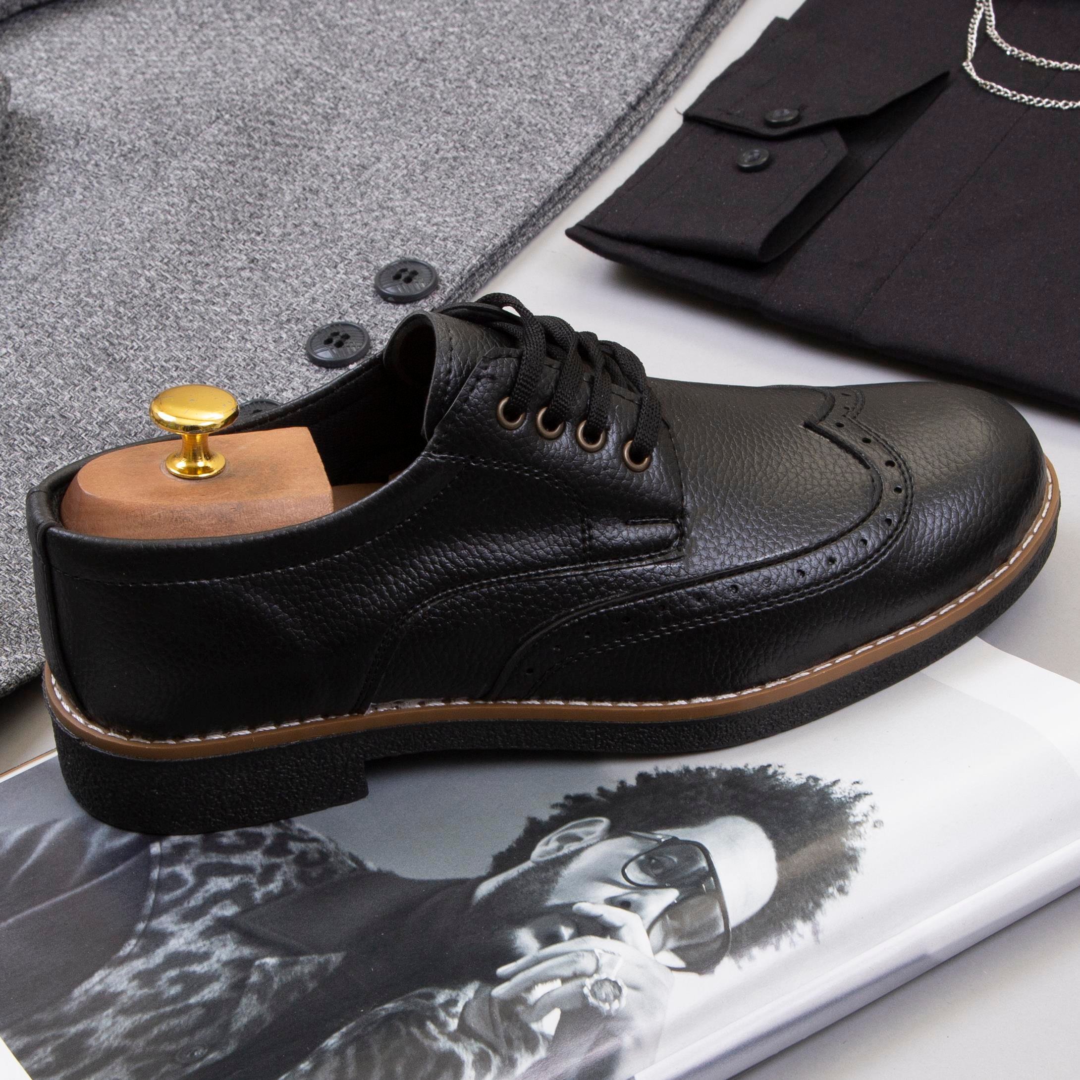 Gri Dik Yaka Blazer Ceket Kombini