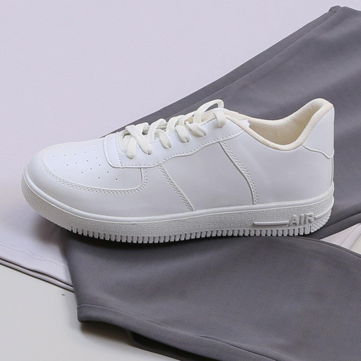 Gri Forma Kumaş Polo Yaka Tişört Pantolon Ayakkabı Kombin