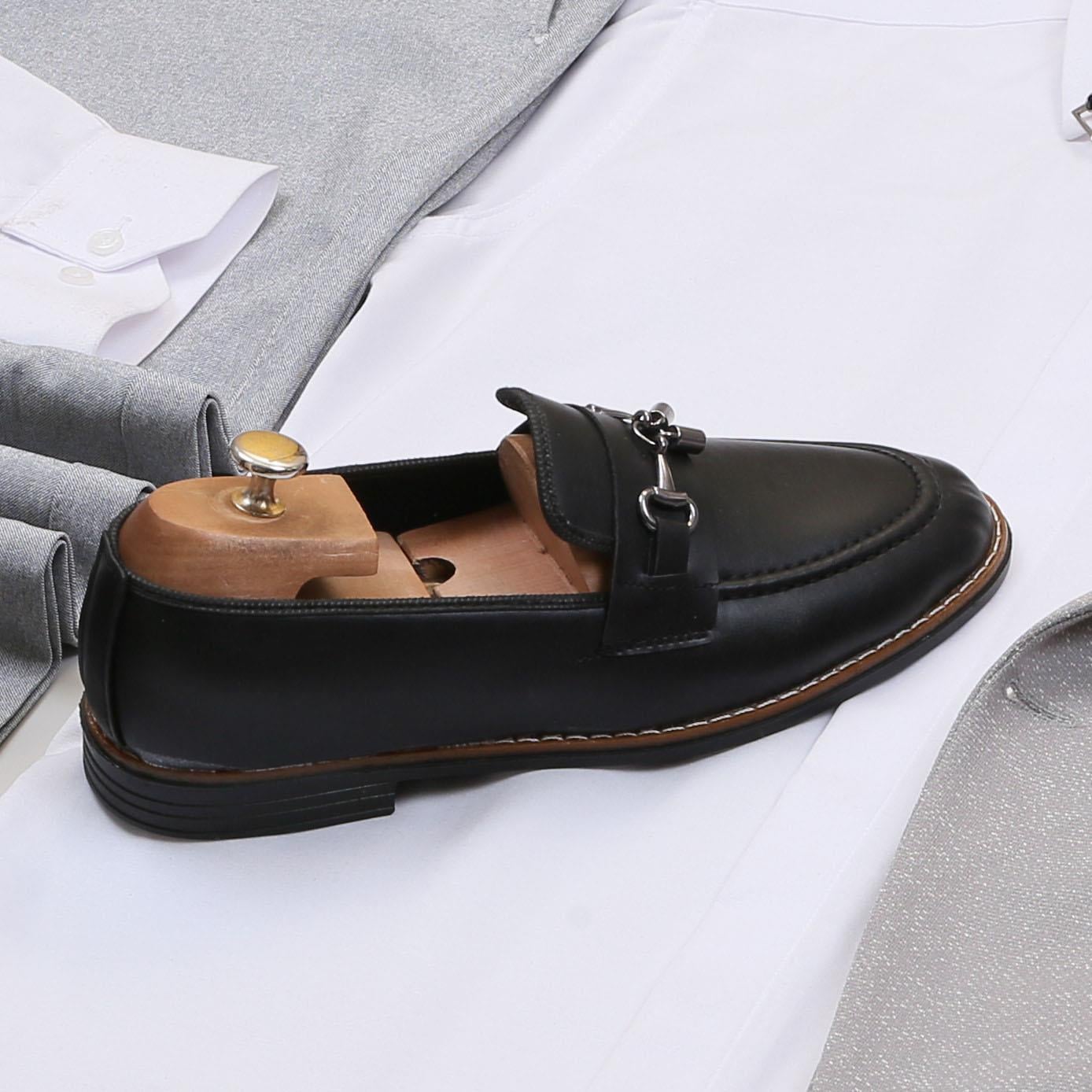 Gri Kırçıllı  Blazer Ceket Gömlek Pantolon Ayakkabı Kombin