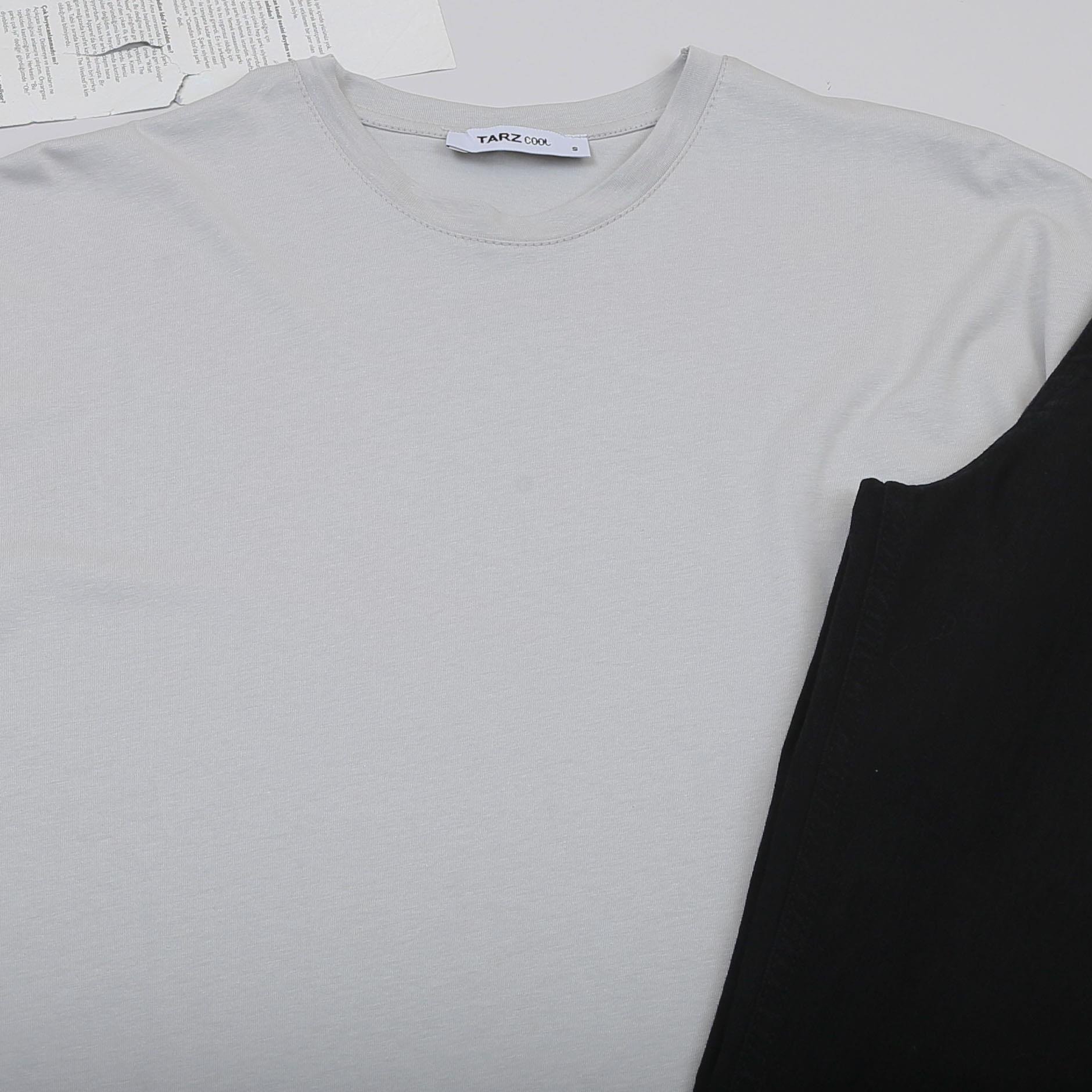 Gri Oversize Tişört Pantolon Ayakkabı Kombin