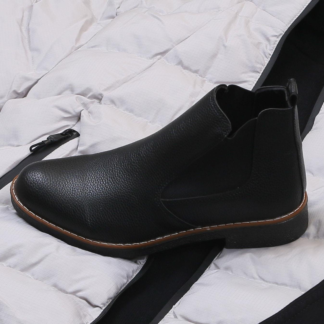 Gri Şişme Mont Boğazlı Body Pantolon Bot Kombin