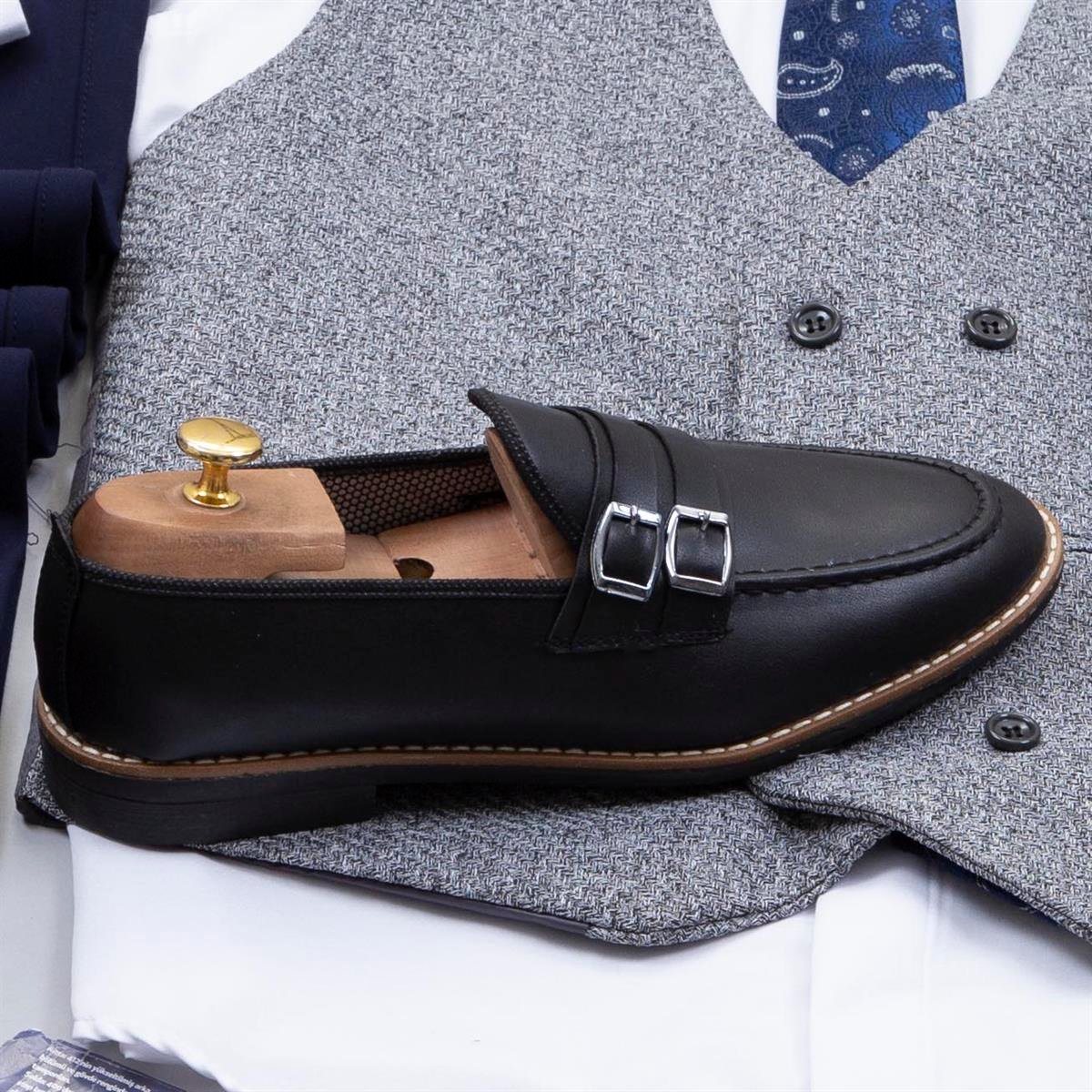 Gri Takım Elbise Kombini