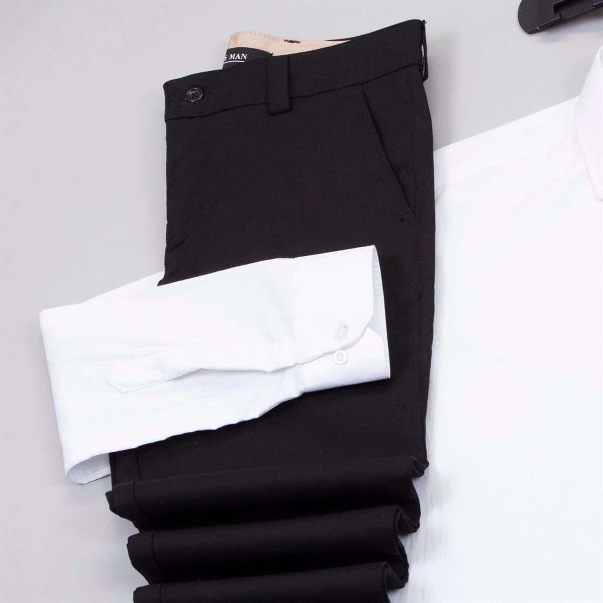 Gül Kurusu Dik Yaka Blazer Ceket Gömlek Pantolon Ayakkabı Kombin