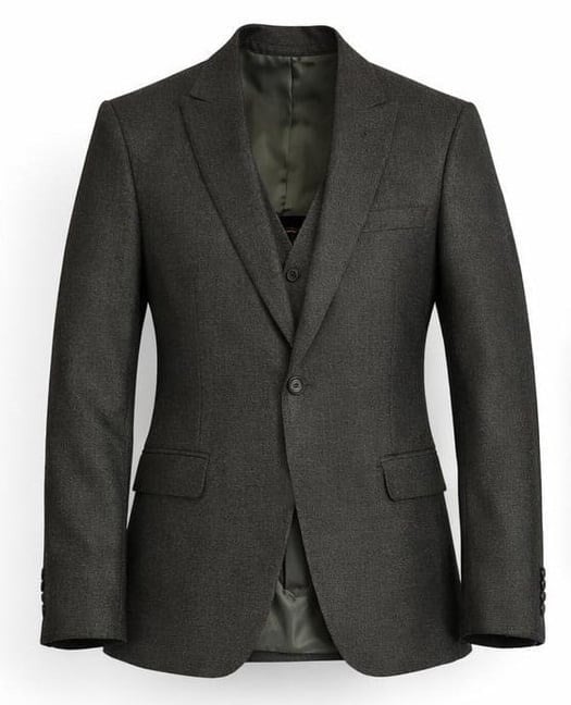 Haki  Ceket Yelek  Pantolon Kombini