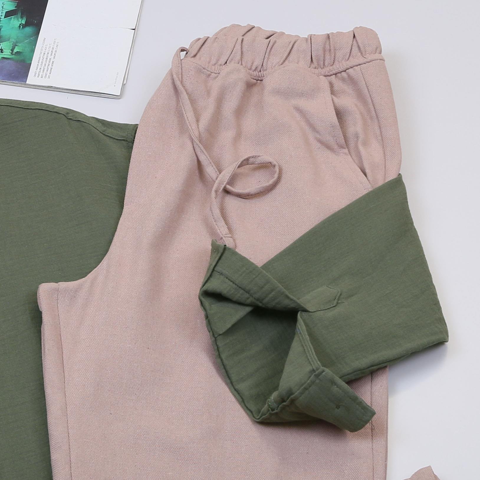 Haki Gömlek Pantolon Ayakkabı Kombin