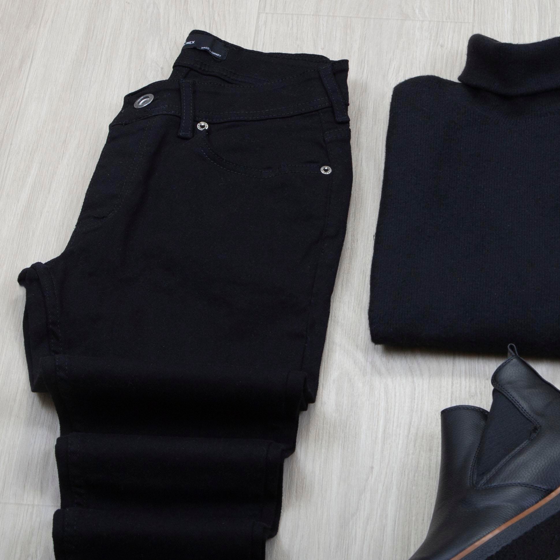 Haki Kaşe Ceket Boğazlı Body Pantolon Bot Kombin