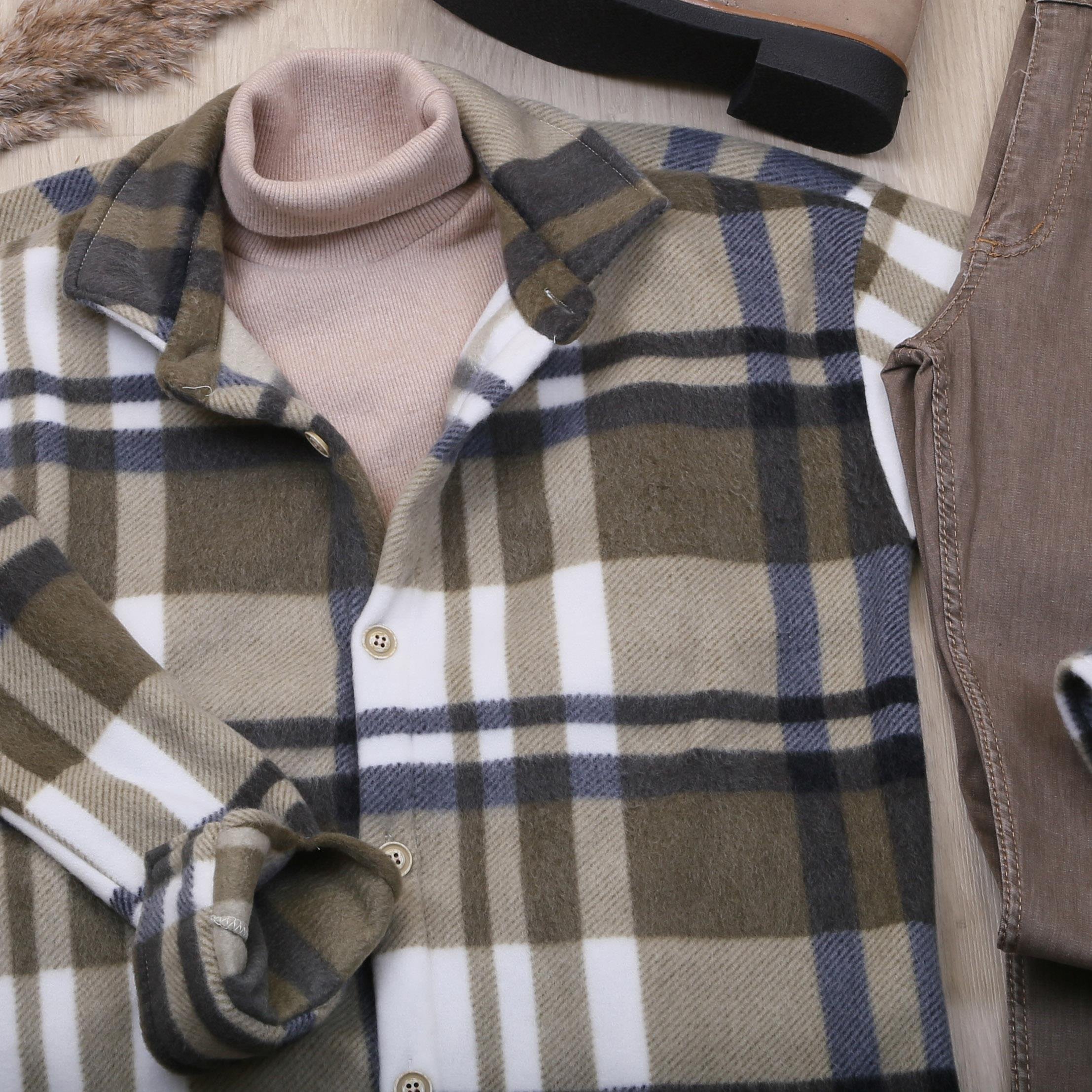 Haki Polar Gömlek Body Pantolon Bot Kombin