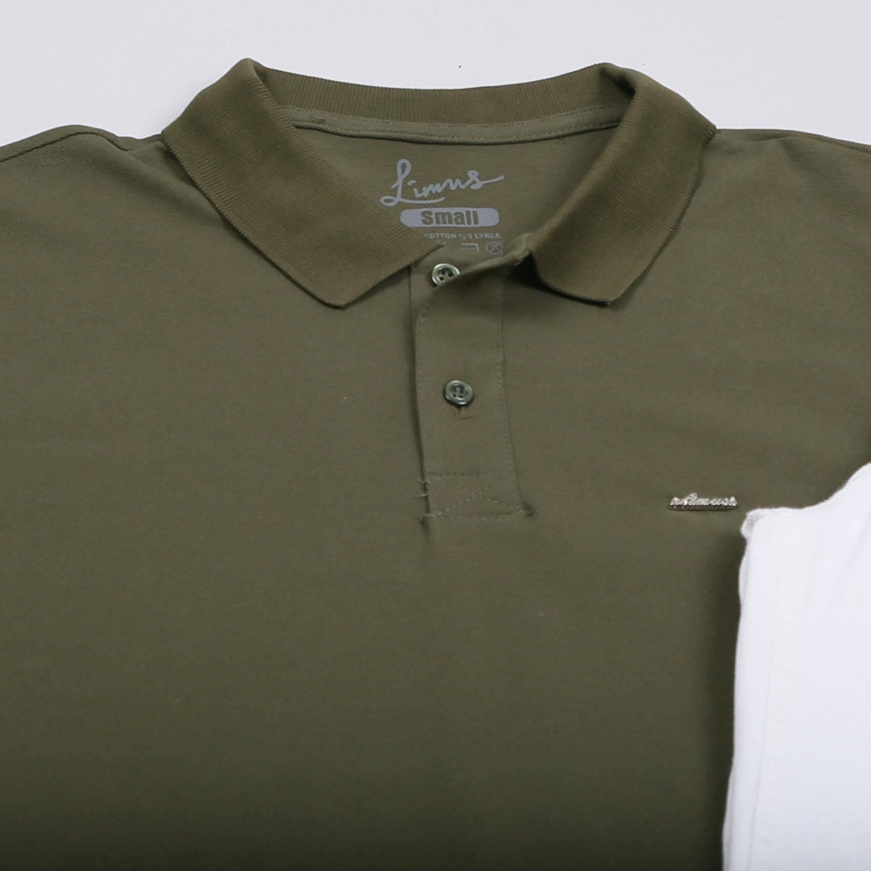 Haki Polo Yaka Tişört Pantolon Ayakkabı Kombin