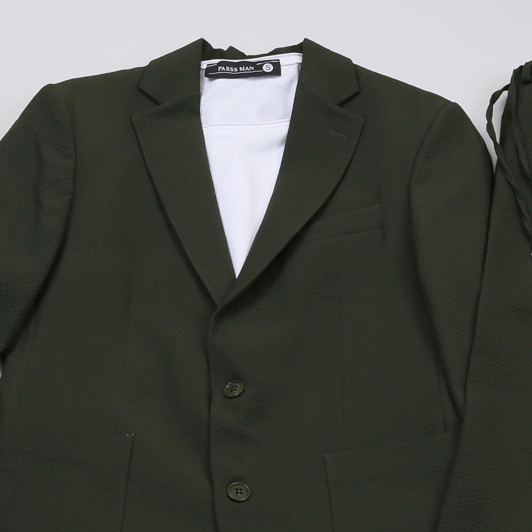 Haki Takım Elbise Kombini