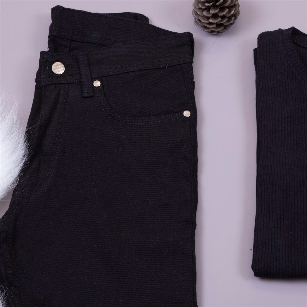 Kadife Şişme Mont Body Pantolon Bot Kombin