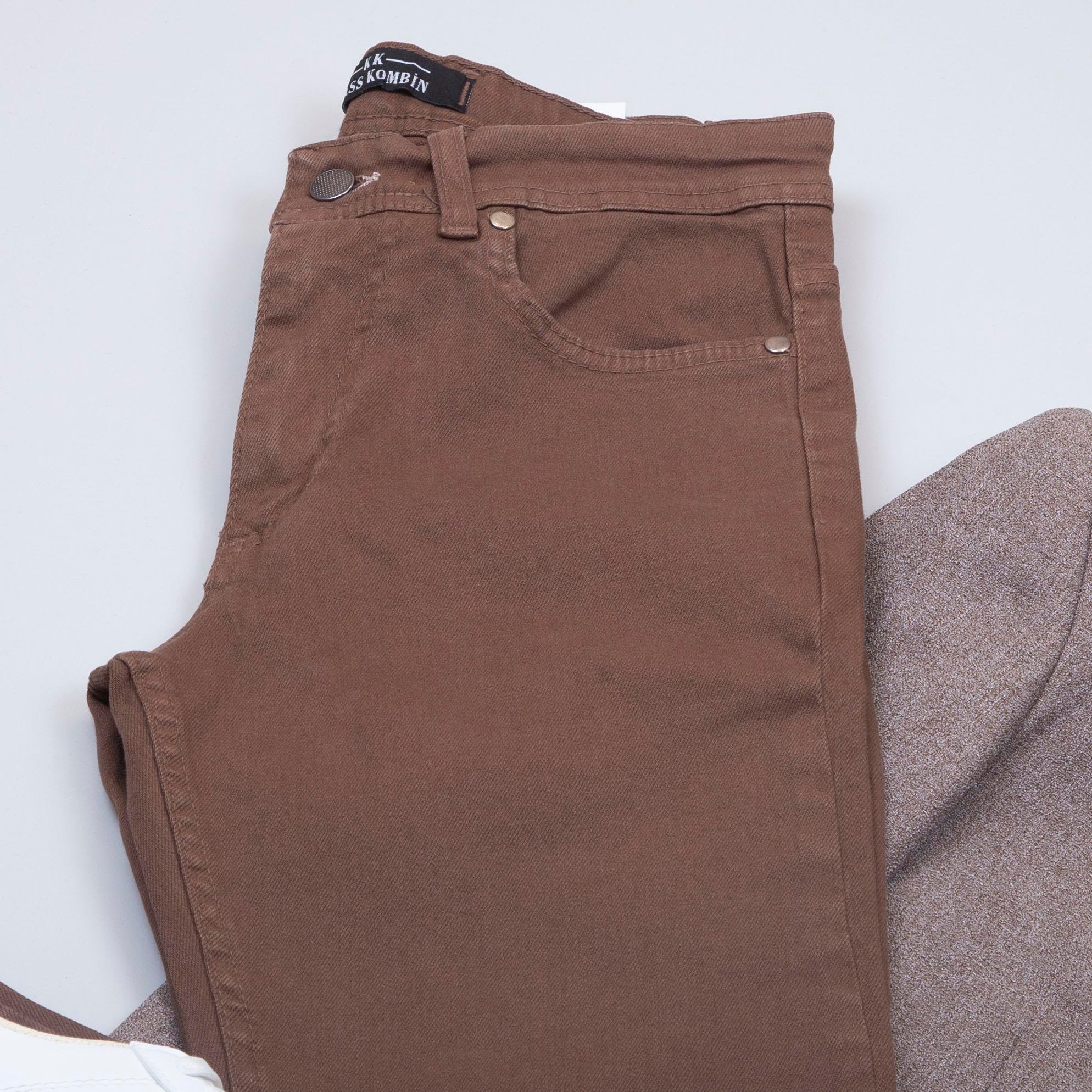 Kahve Blazer Ceket Pantolon Ayakkabı Kombin