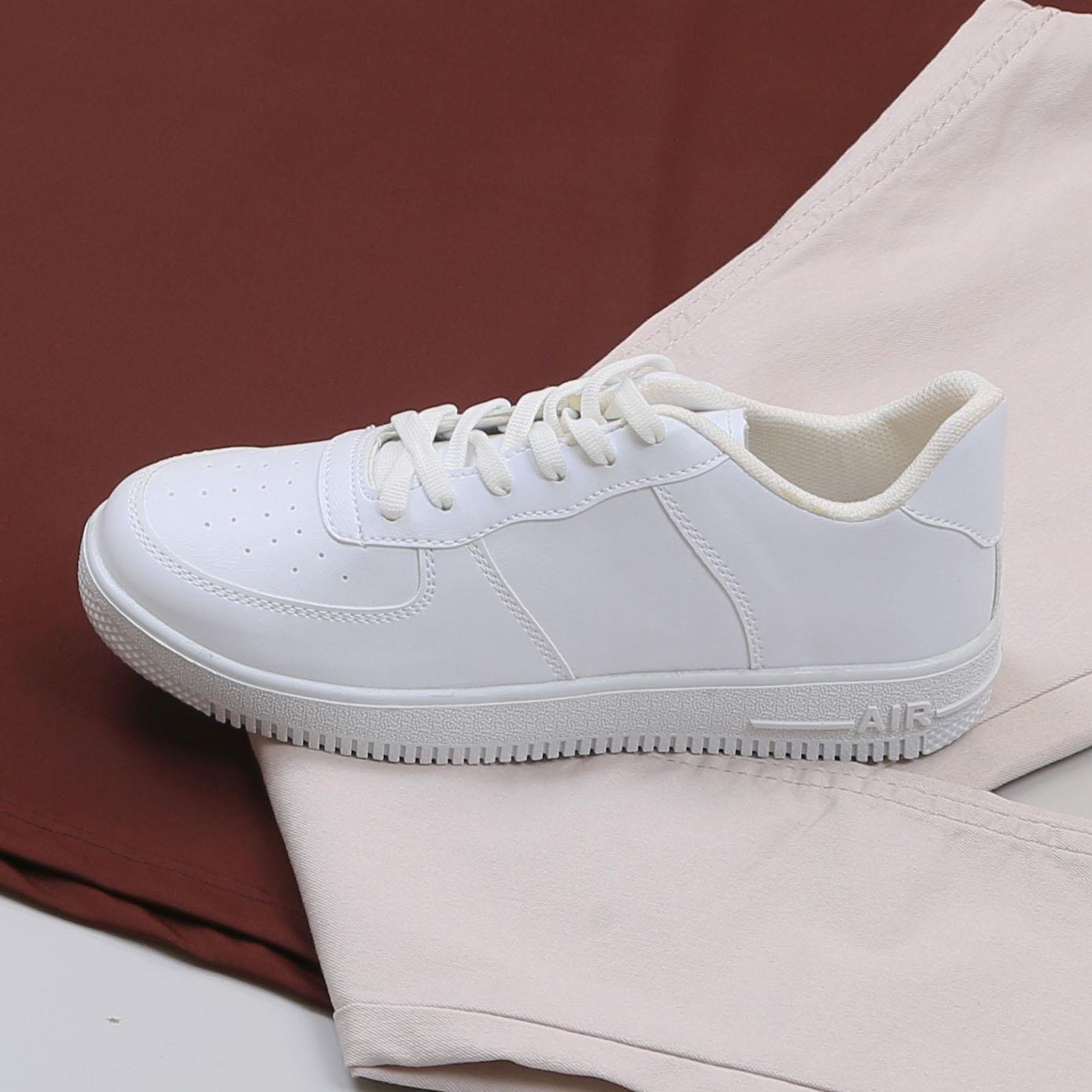 Kahve Forma Kumaş Polo Yaka Tişört Pantolon Ayakkabı Kombin