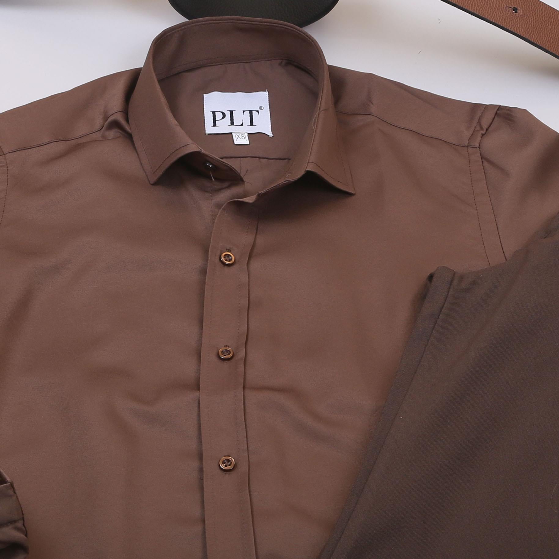 Kahve Gömlek Kahve Pantolon Ayakkabı Kombin