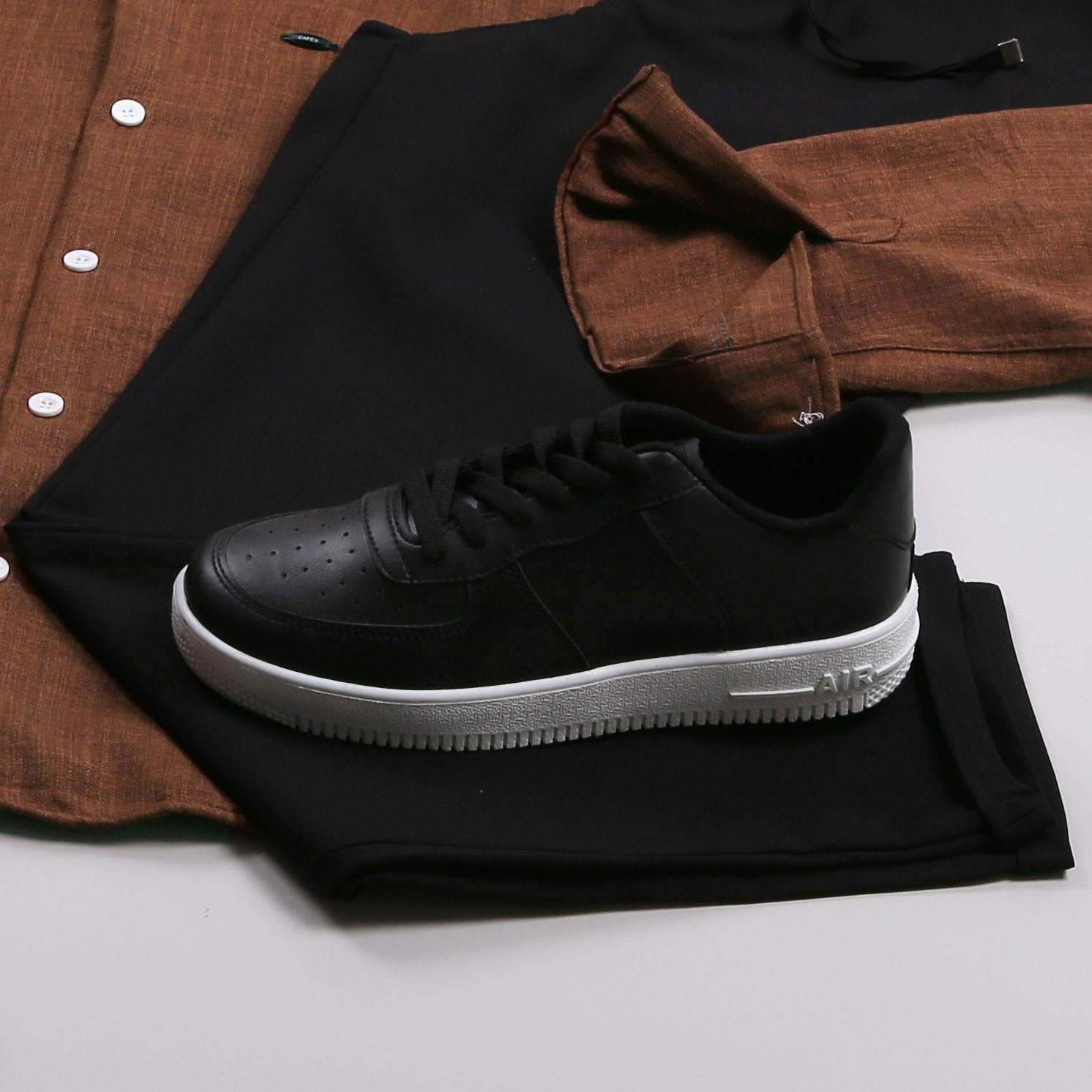 Kahve Gömlek Pantolon Ayakkabı Kombin