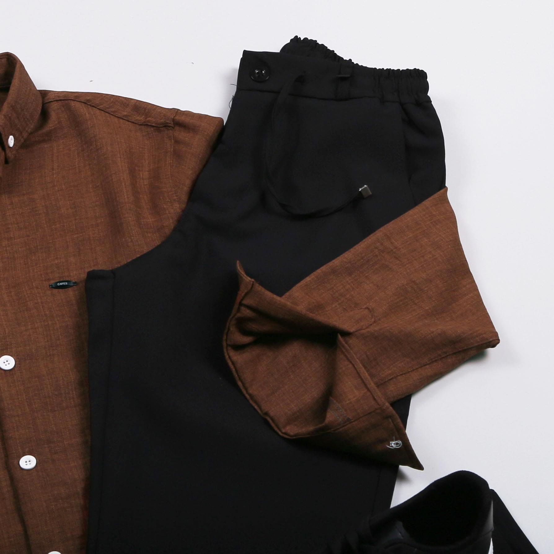 Kahve Gömlek Pantolon Ayakkabı Kombin