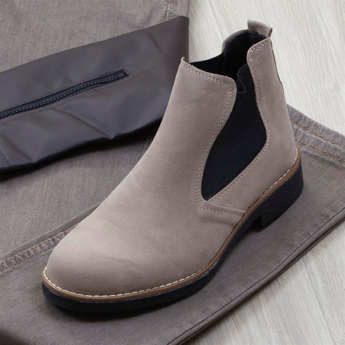 Kahve Kürklü Deri Ceket Boğazlı Body Pantolon Ayakkabı Kombin