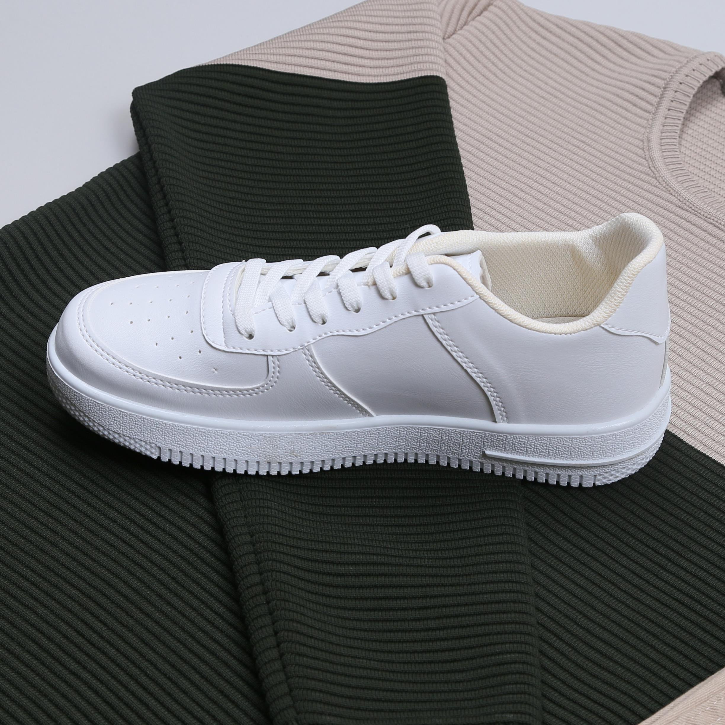 Karışık triko kazak bej kot Pantolon