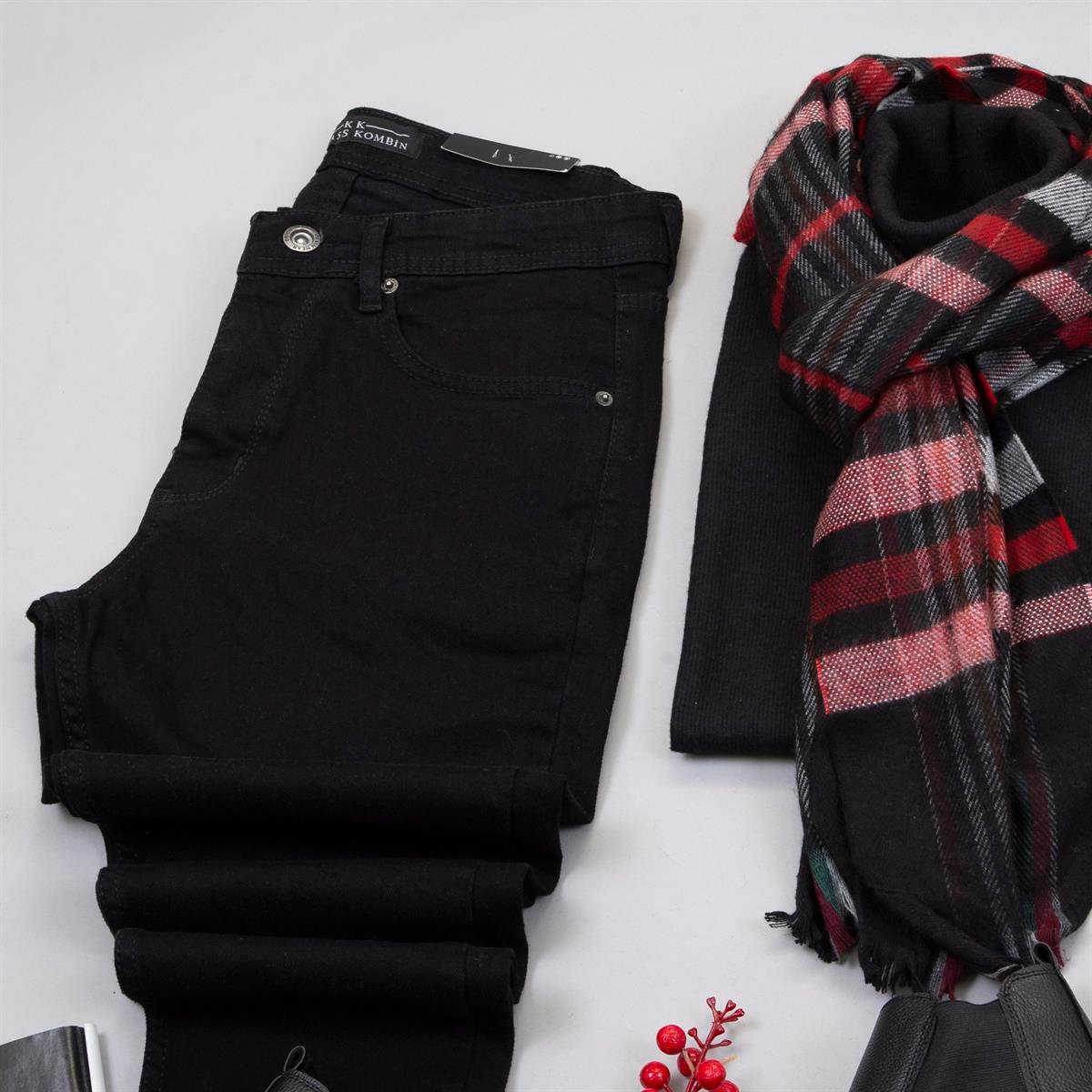 Kırçıllı Açık Pembe Blazer Ceket Kazak Pantolon Bot Kombin