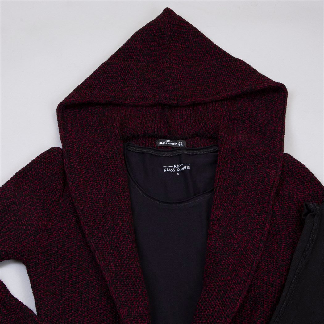 Kırçıllı Hırka Tişört Pantolon Kombin