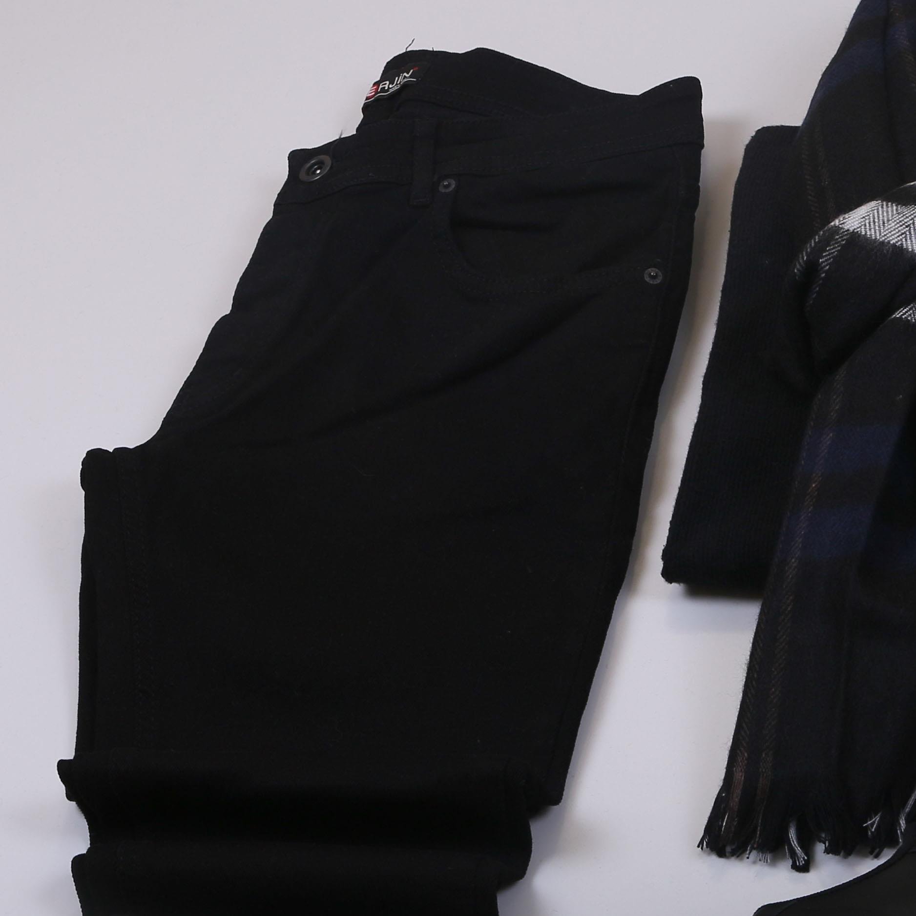 Kırçıllı Kaşe Kaban Boğazlı Body Pantolon Ayakkabı Kombin