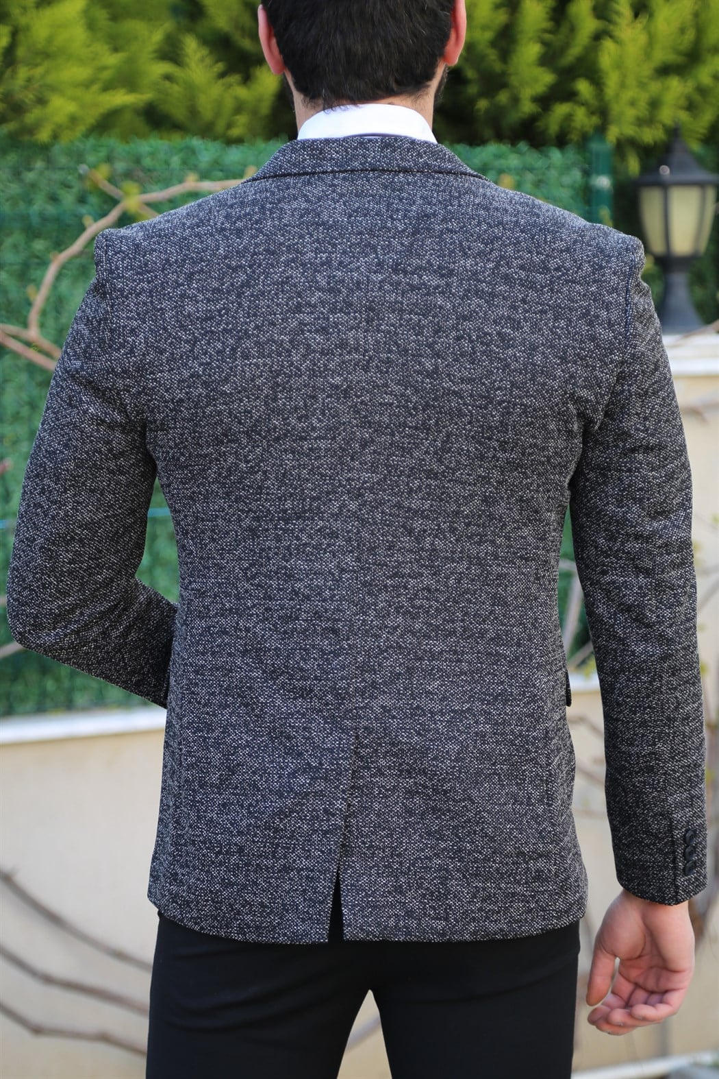 ERKEK  SIYAH DESENLI SIYAH DESENLI