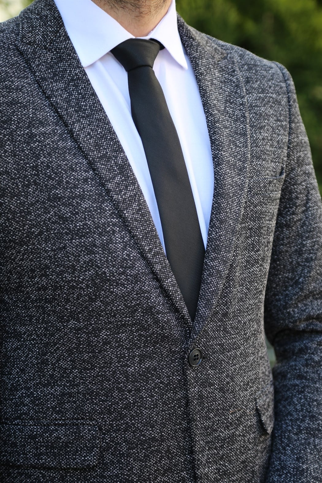 ERKEK  SIYAH DESENLI SIYAH DESENLI