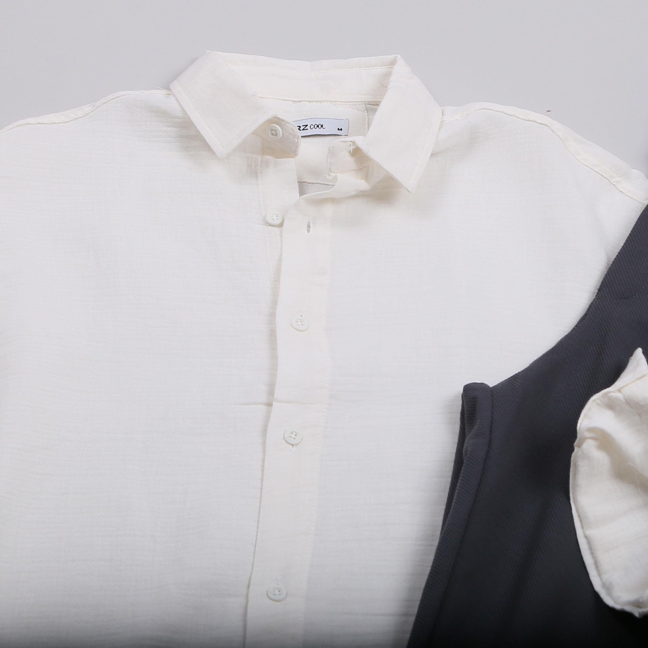 Kırık Beyaz Gömlek Pantolon Ayakkabı Kombin