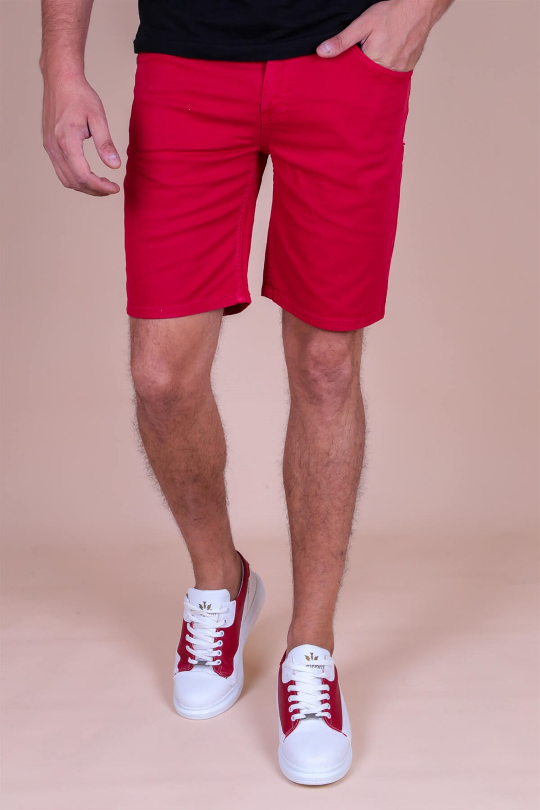 Kırmızı Erkek Şort