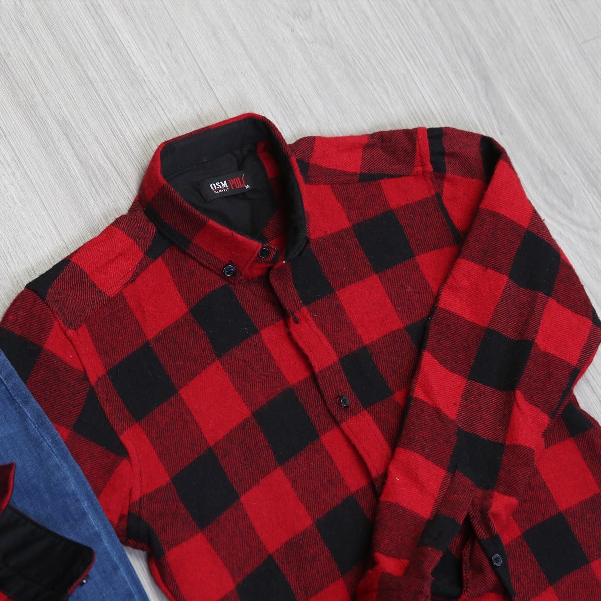 Kırmızı Oduncu Gömlek Kot Kombini